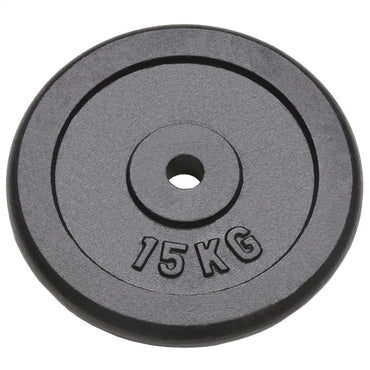 Halterschijven 2 St 2X15 Kg Gietijzer