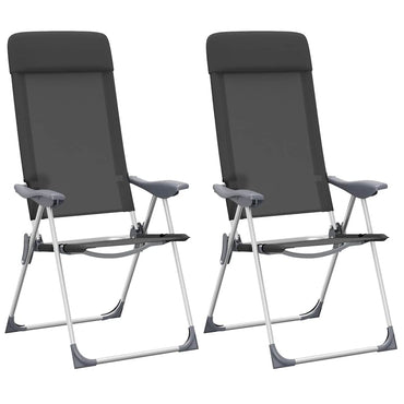 Campingstoelen Inklapbaar Aluminium 2 St