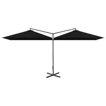 Parasol Dubbel Met Stalen Paal 600X300 Cm