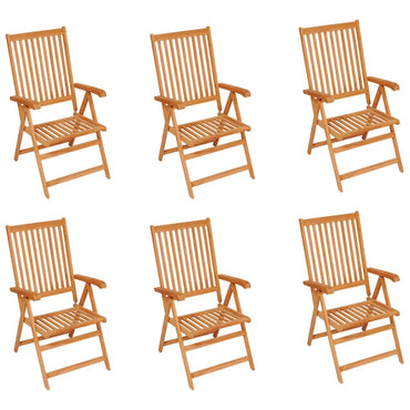 Tuinstoelen Met E Kussens Massief Teakhout