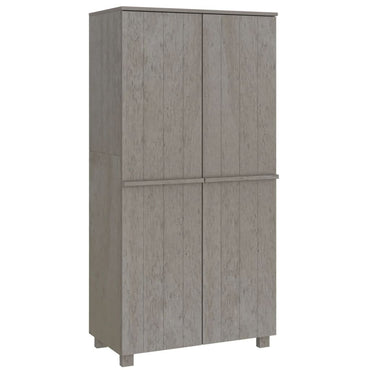 Kledingkast Hamar 89X50X180 Cm Massief Grenenhout