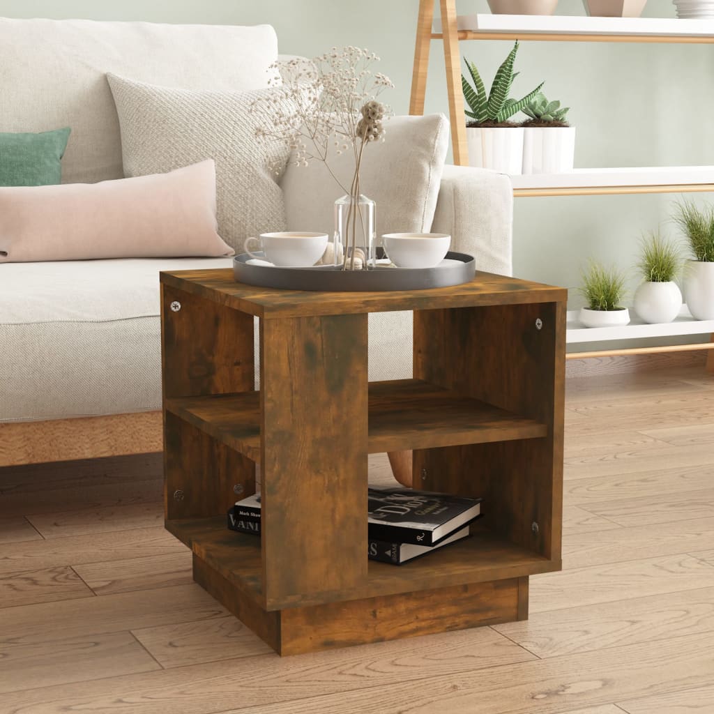 Salontafel Bewerkt Hout