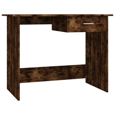 Bureau 100X50X76 Cm Bewerkt Hout Kleurig