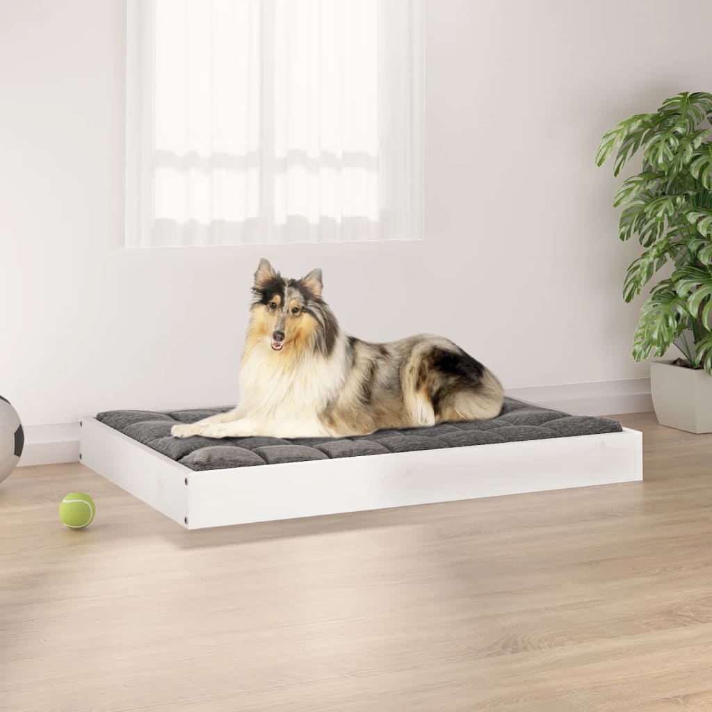 Hondenmand 91,5X64X9 Cm Massief Grenenhout