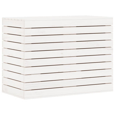 Wasmand 88,5X44X66 Cm Massief Grenenhout