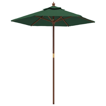 Parasol Met Houten Paal 196X231 Cm