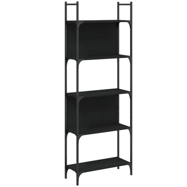 Boekenkast 5-Laags 60,5X24X166,5 Cm Bewerkt Hout
