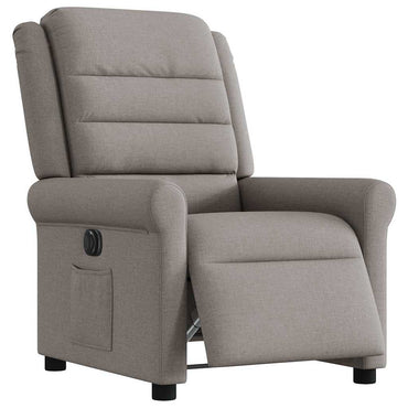 Fauteuil Verstelbaar Elektrisch Stof Taupe