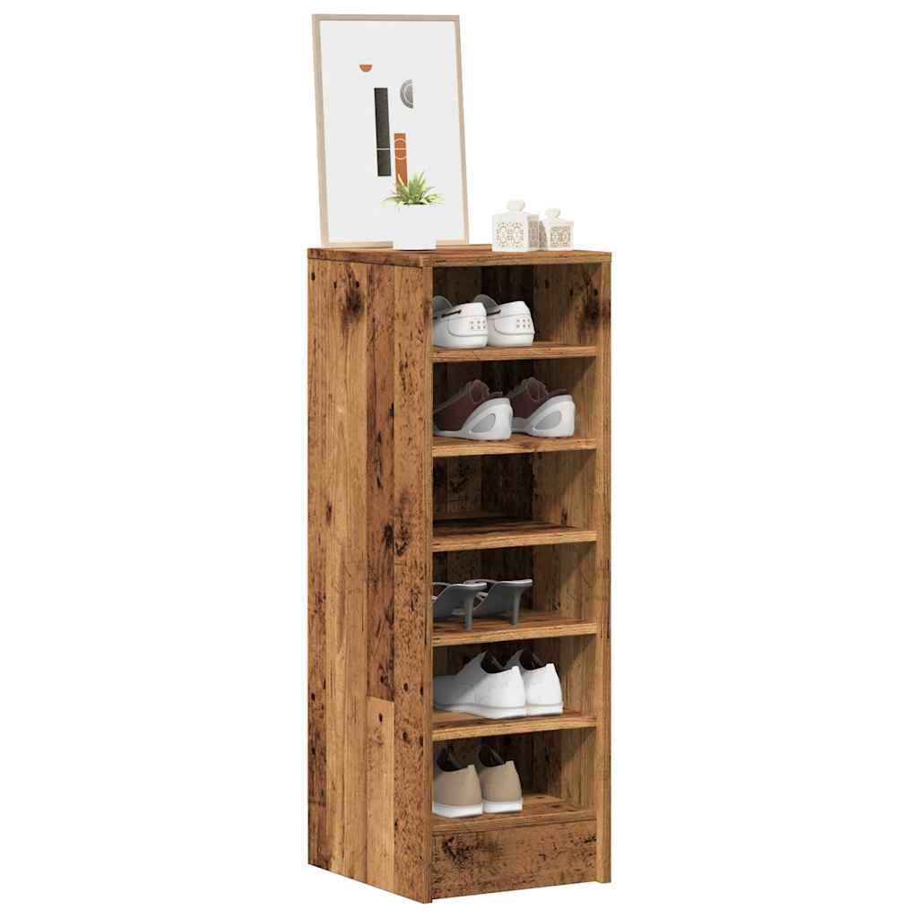 Schoenenkast Bewerkt Hout Kleurig