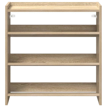 Schoenenrek 60X25X Bewerkt Hout Kleurig Sonoma Eiken