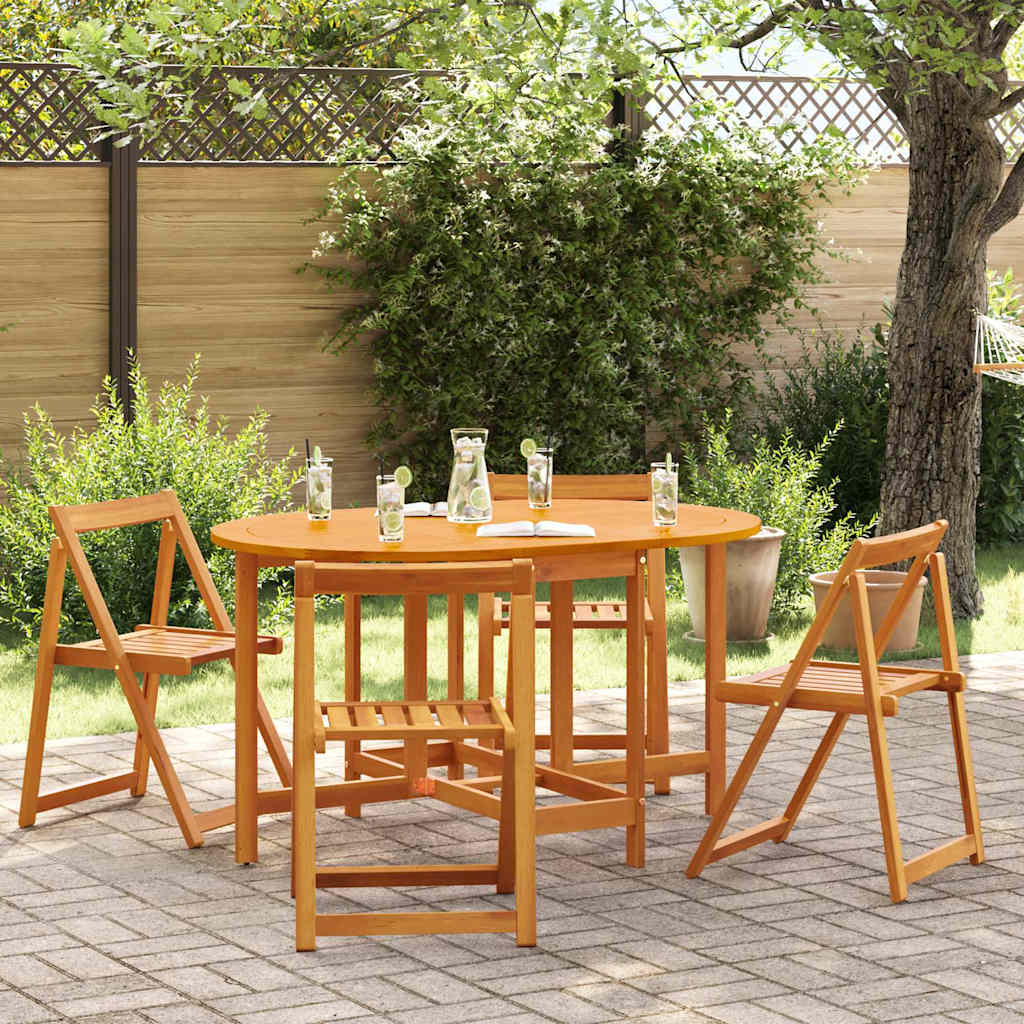 Tuinstafel Bruin 110 X 60 X 72 Cm Massief Acaciahout