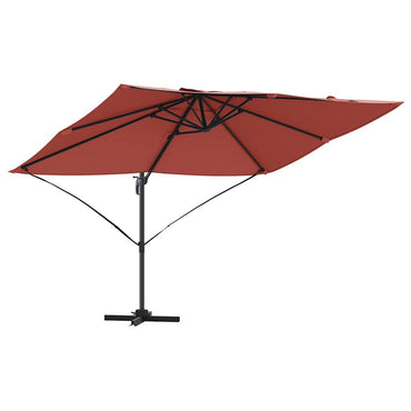 Parasol 351 X 250 X 260 Cm Polyester En Aluminium