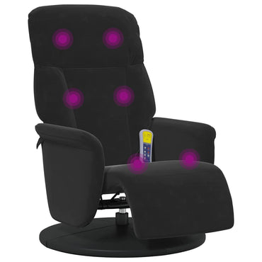 Massage Recliner Stoel 91 X 71 X 105 Cm Fluweel