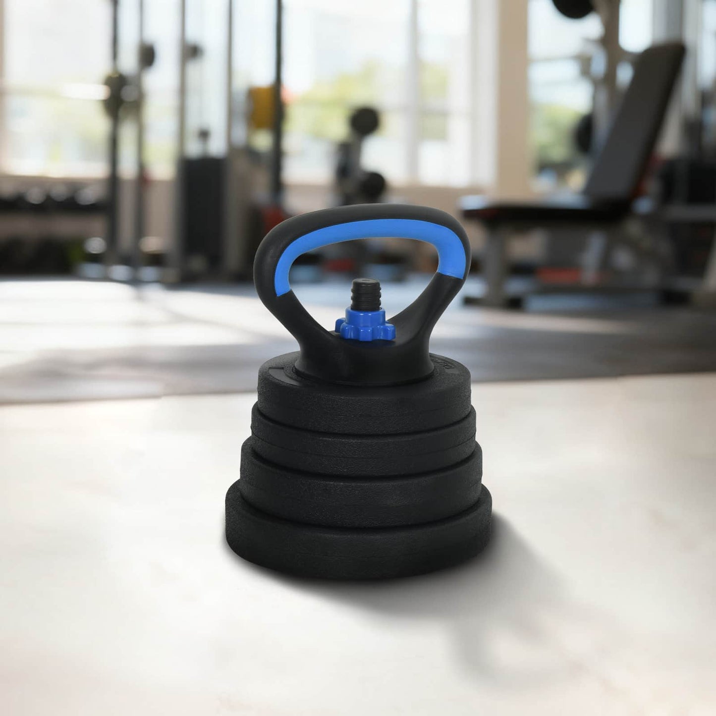 4-In-1 Halter-Barbell Kettlebell Set 20Kg 20Kg