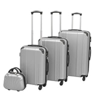 Harde Rolkoffer Set Kleurig 4-Dlg