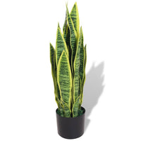 Kunst Varen Plant Met Pot 50 Cm