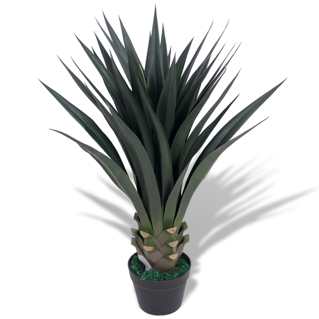 Kunst Varen Plant Met Pot 50 Cm