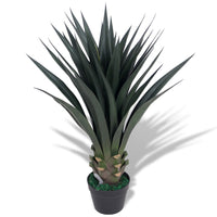 Kunst Varen Plant Met Pot 50 Cm