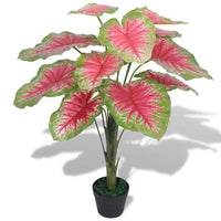 Kunst Varen Plant Met Pot 50 Cm
