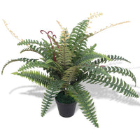 Kunst Varen Plant Met Pot 50 Cm