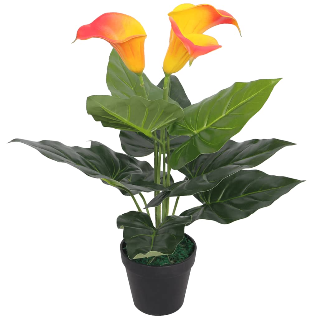Kunstplant Met Pot Cymbidium Orchidee 100 Cm