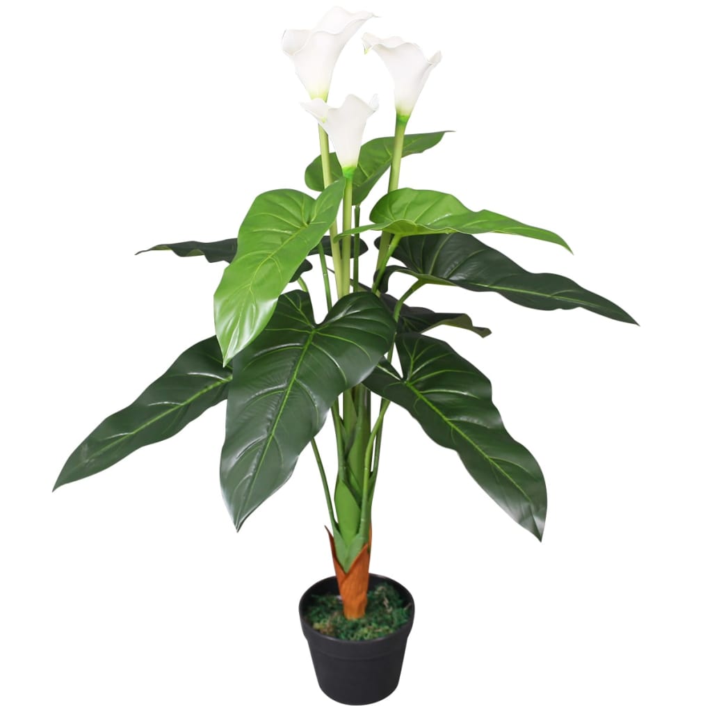 Kunstplant Met Pot Cymbidium Orchidee 100 Cm
