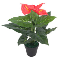 Kunstplant Met Pot Cymbidium Orchidee 100 Cm