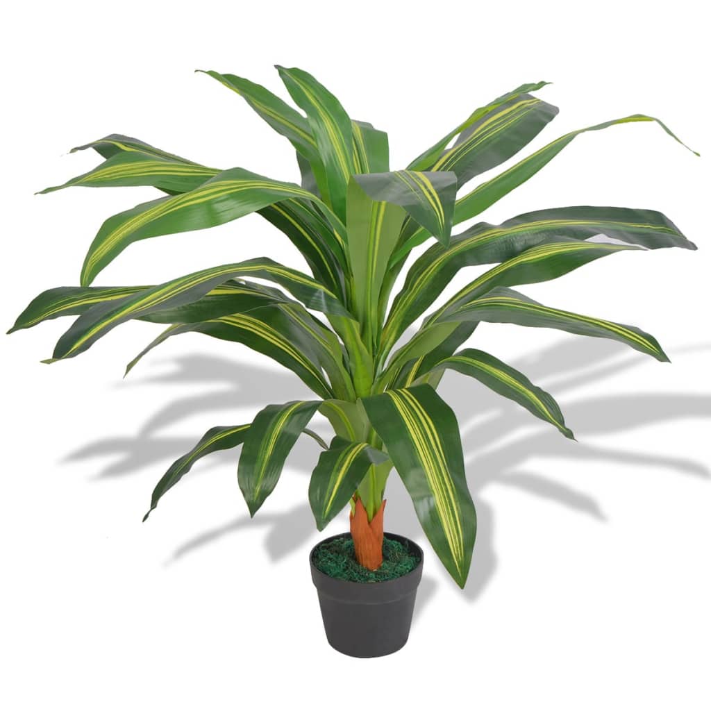 Kunst Varen Plant Met Pot 50 Cm
