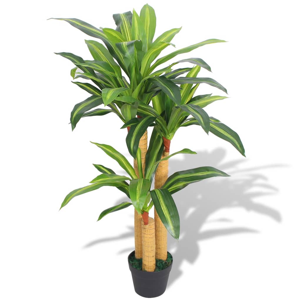 Kunst Varen Plant Met Pot 50 Cm