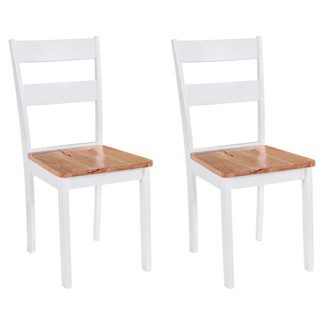 Eetkamerstoelen Met Kussens Massief Hout Naturel Rubber