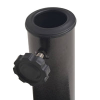 Parasolvoet Halfrond 9 Kg Hars Bronskleurig