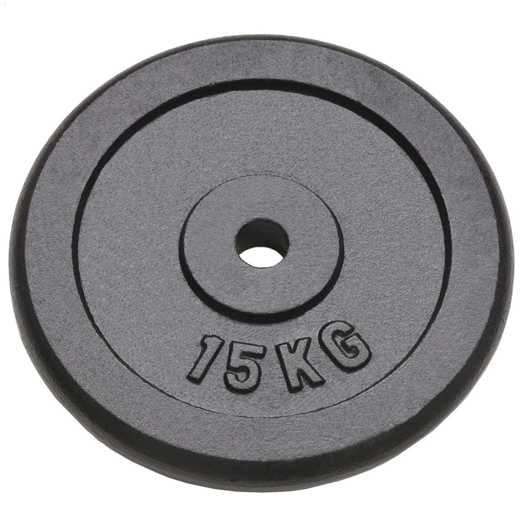 Halterschijven 2 St 2X15 Kg Gietijzer