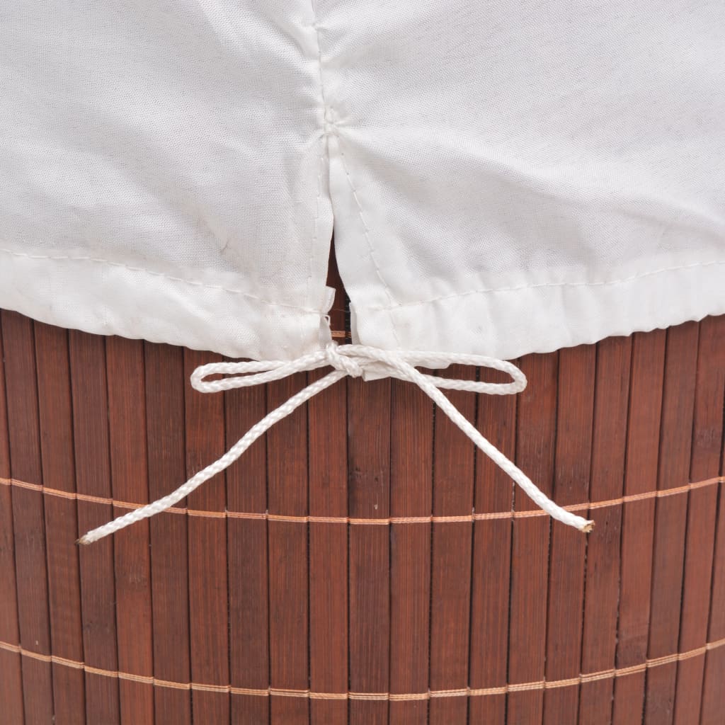 Wasmand Rond Bamboe