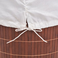 Wasmand Rond Bamboe