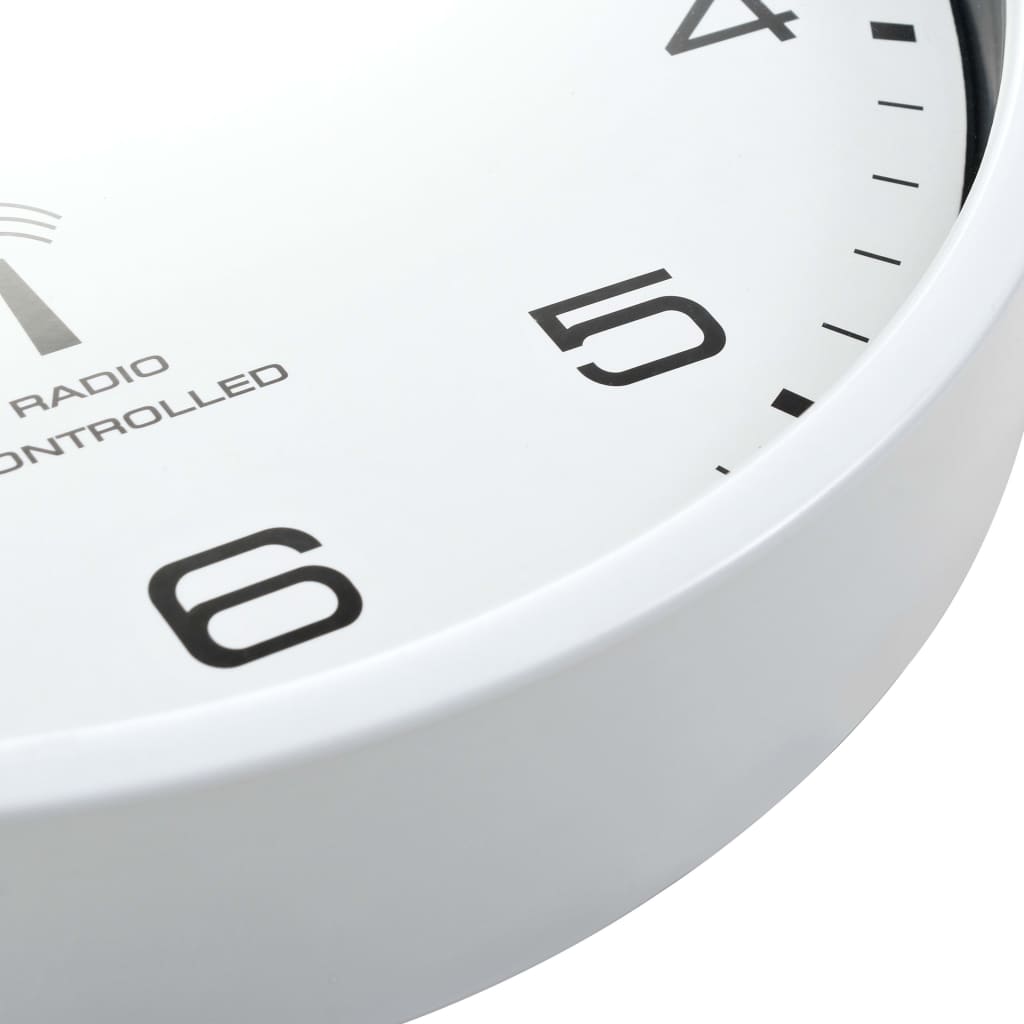 Wandklok Met Quartz Uurwerk Radiogestuurd 31 Cm