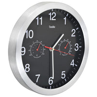 Wandklok Met Quartz-Mechanisme Hygrometer Thermometer 30 Cm