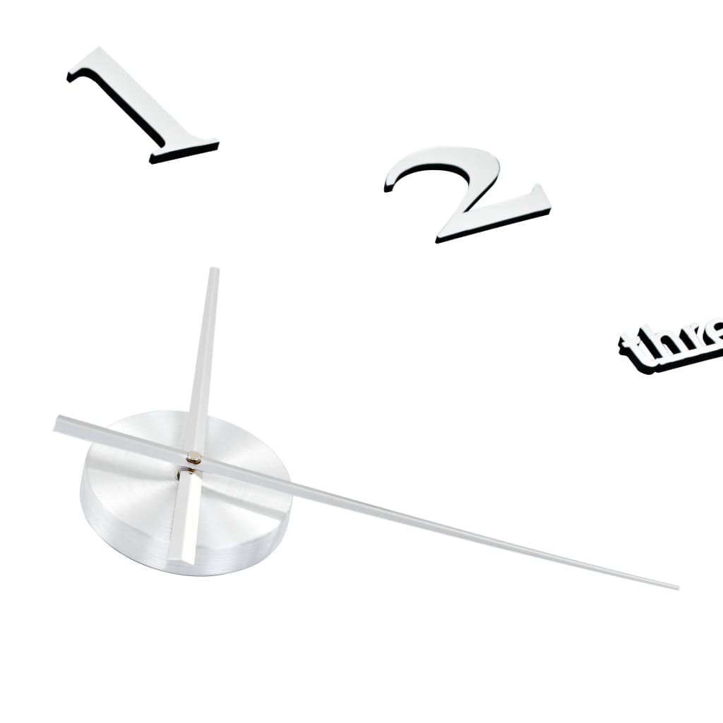 3D-Wandklok 100 Cm Xxl Modern Kleurig