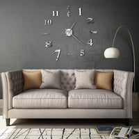 3D-Wandklok 100 Cm Xxl Modern Kleurig