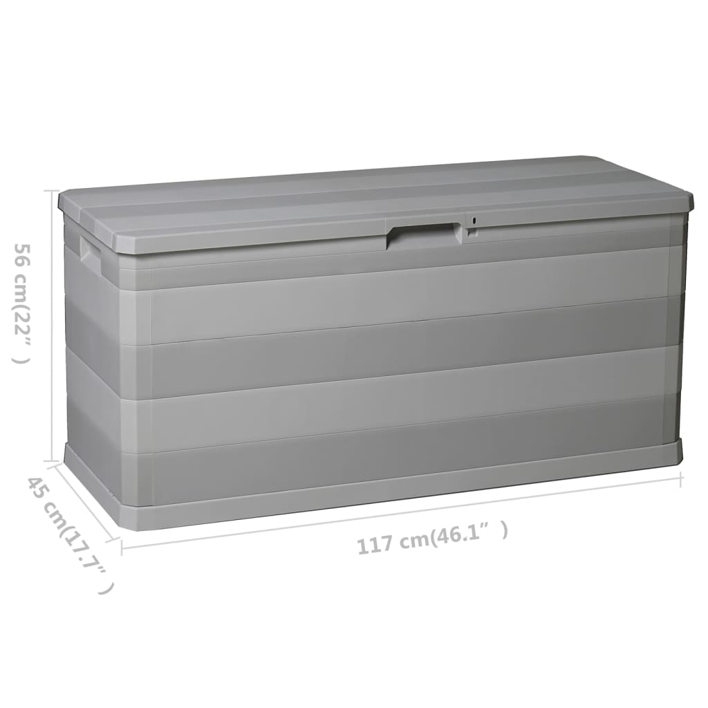 Tuinbox 117X45X56 Cm Grijs