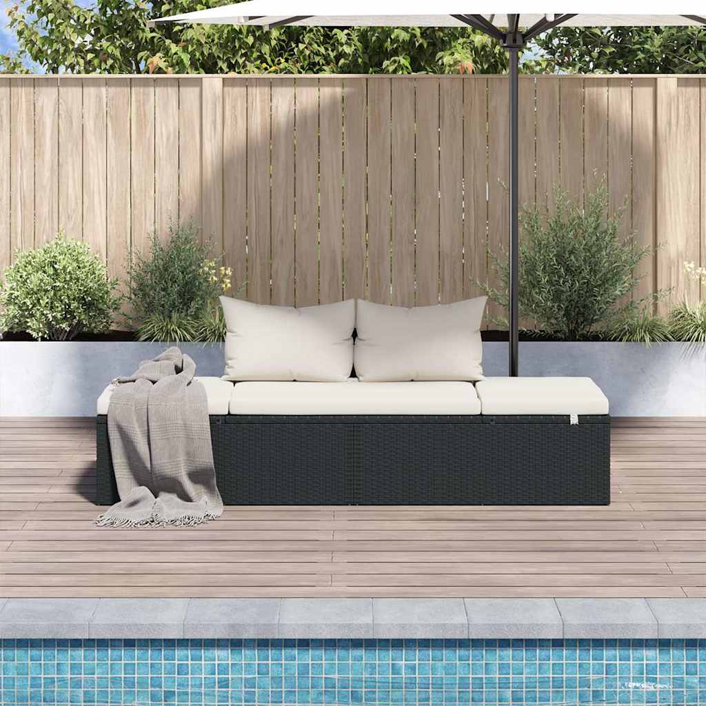 Tuinbed 195X60 Cm Poly Rattan