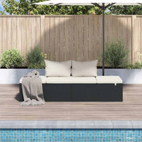 Tuinbed 195X60 Cm Poly Rattan