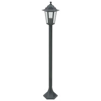 Paalverlichting Voor Tuin E27 110 Cm Aluminium 6 St