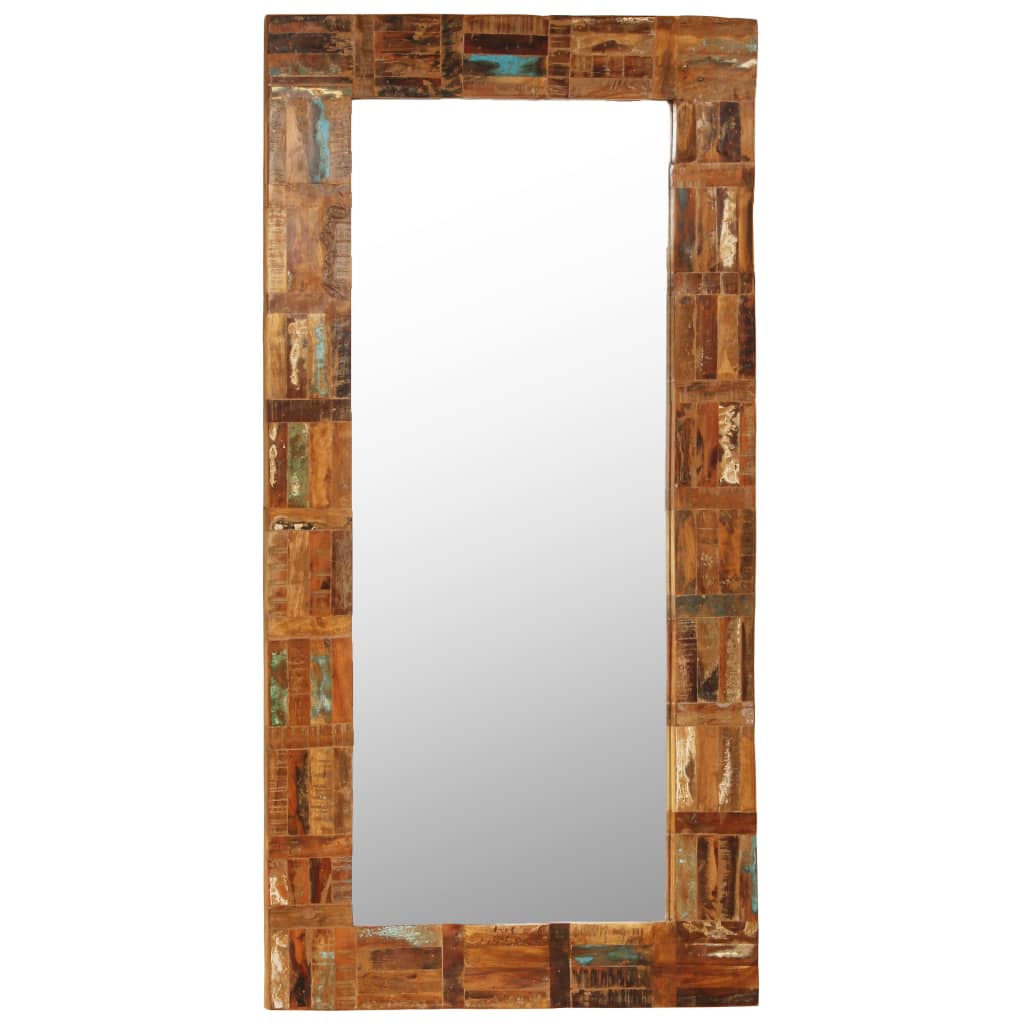 Wandspiegel Massief Gerecycled Hout