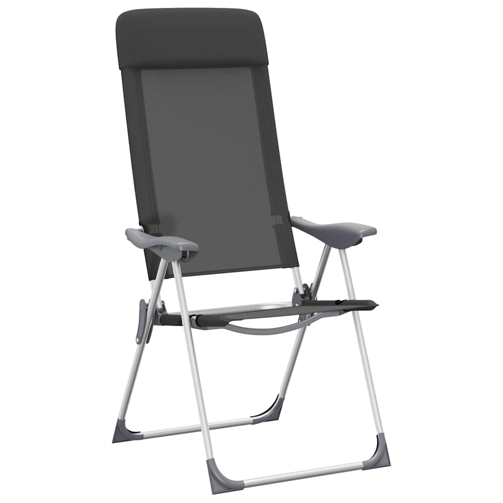 Campingstoelen Inklapbaar Aluminium 2 St