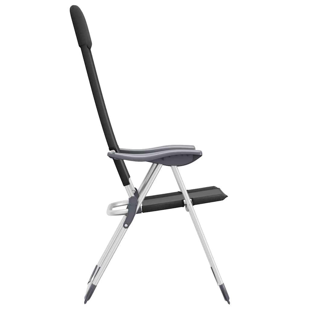 Campingstoelen Inklapbaar Aluminium 2 St