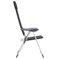 Campingstoelen Inklapbaar Aluminium 2 St