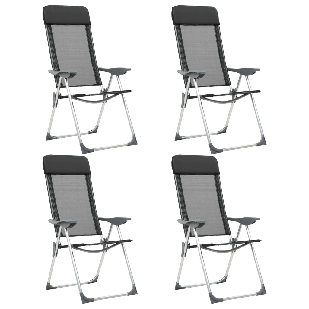 Campingstoelen Inklapbaar Aluminium 2 St