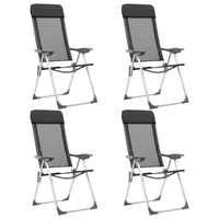 Campingstoelen Inklapbaar Aluminium 2 St
