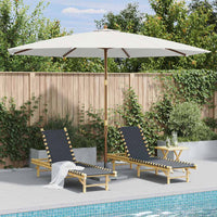 Parasol Met Houten Paal 350 Cm