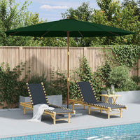 Parasol Met Houten Paal 350 Cm